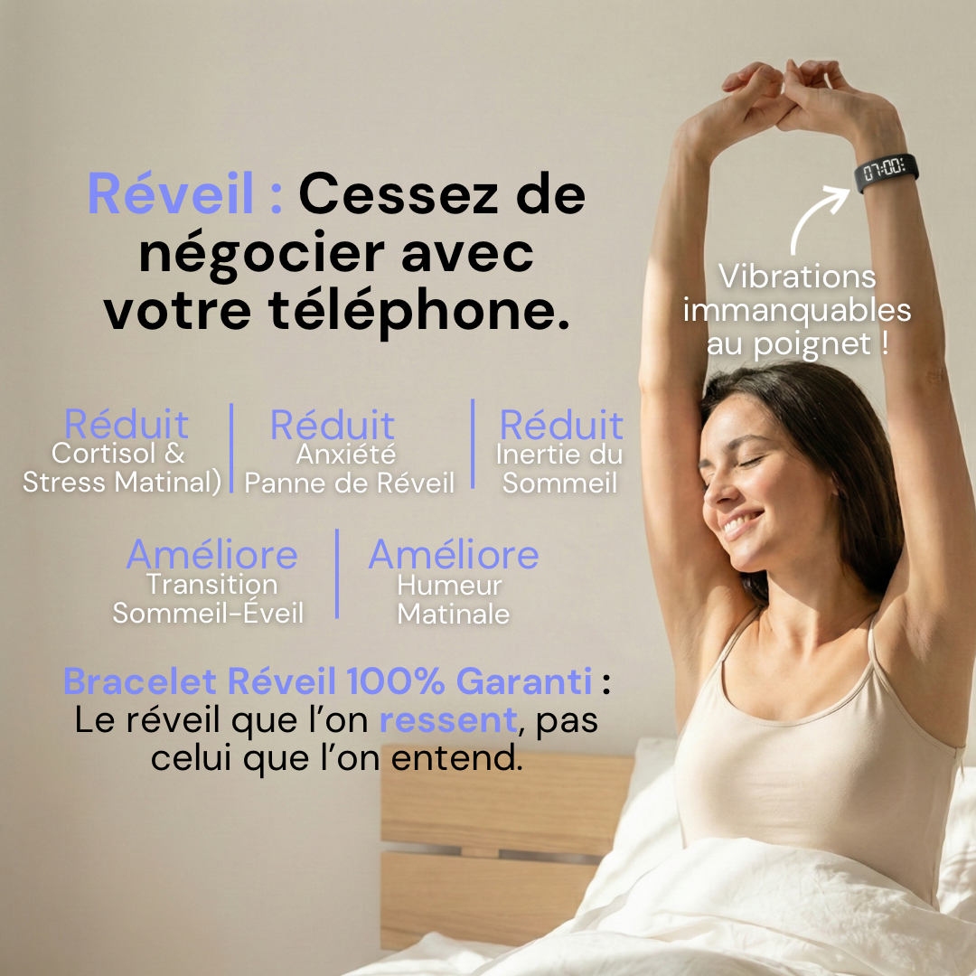 Bracelet Réveil Vibrant