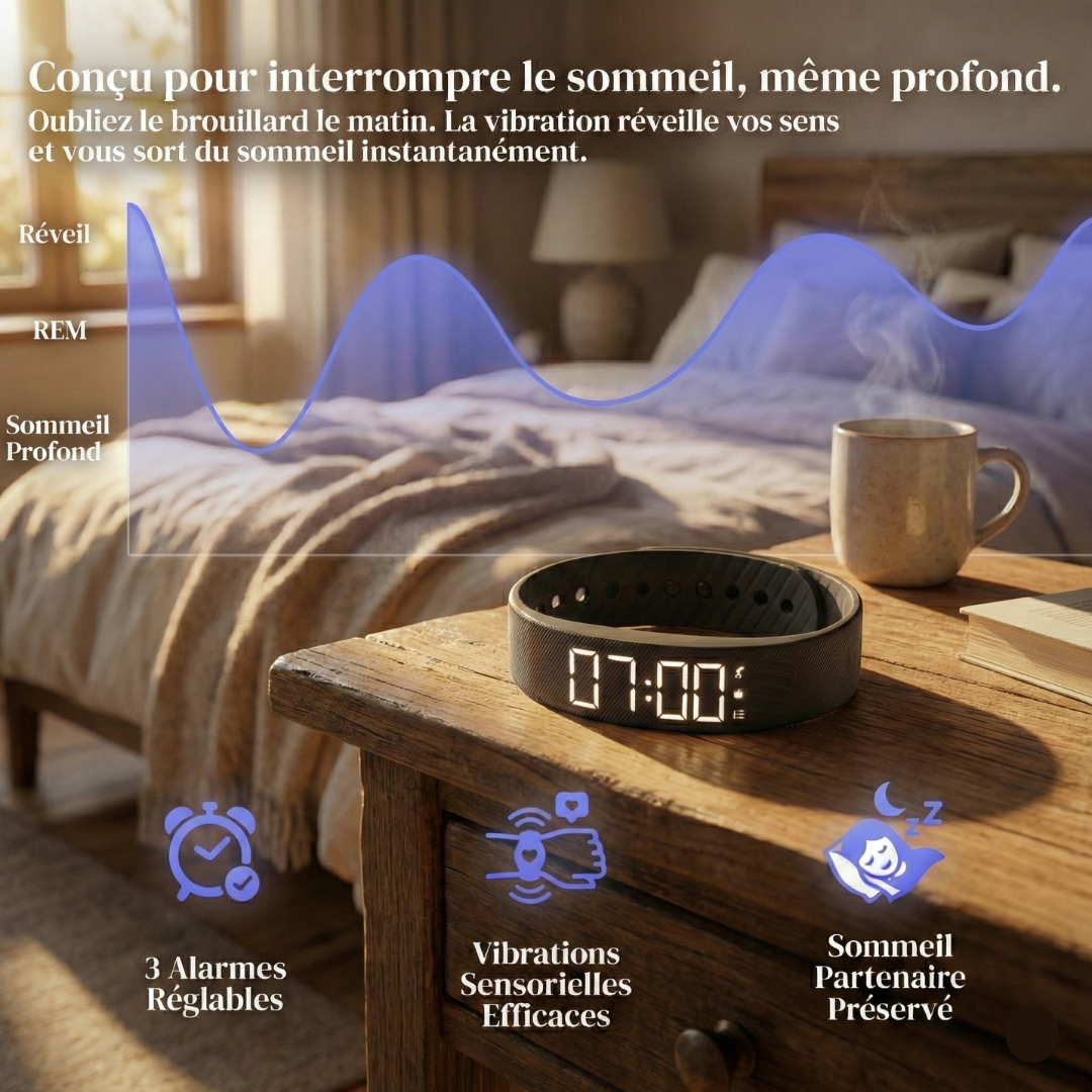 Bracelet Réveil Vibrant