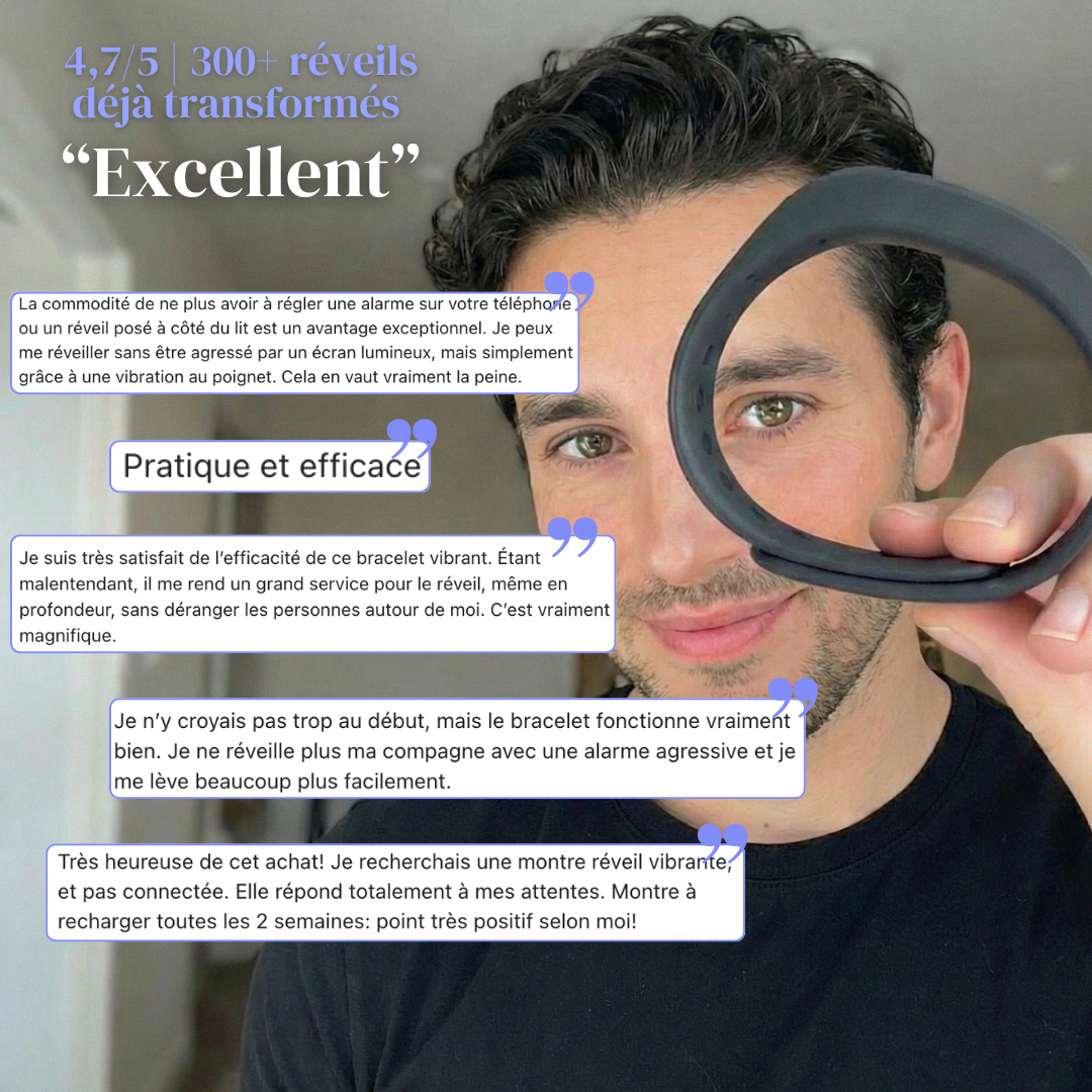 Bracelet Réveil Vibrant