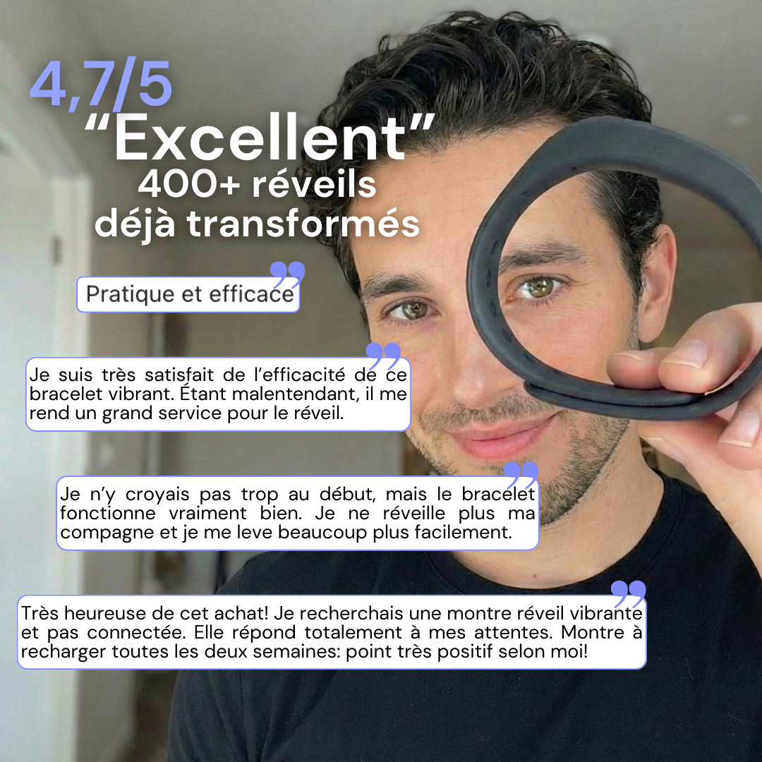 Rise - Bracelet Réveil Vibrant